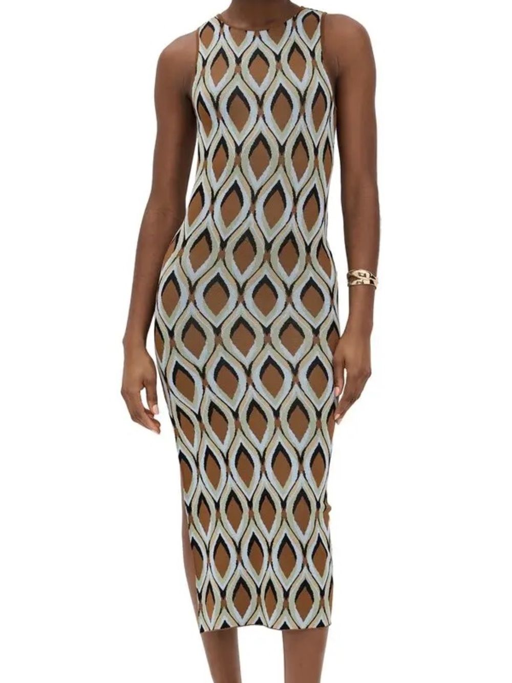 Misa Los Angeles Nakia Knit Midi Dress